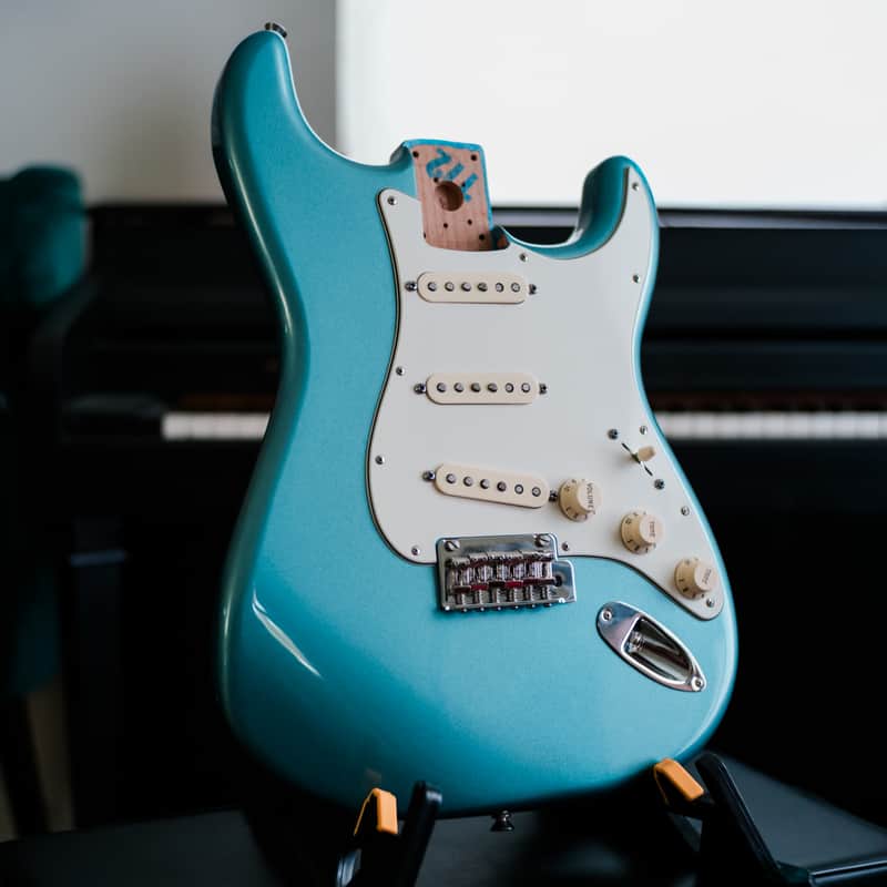 Fender Player Stratocaster Body With Fat 50's Pickups 2019 - 2020 - Tidepool image 1