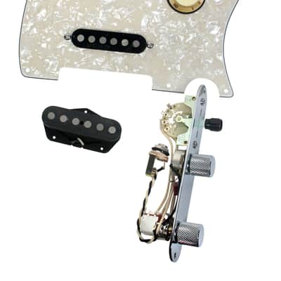 Fender Tele Telecaster Loaded Pickguard Rio Grande Muy Grande Nashville 7Way AWP image 1