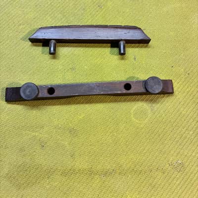Martin Brazilian Rosewood bridge 1930s - Will work on any Martin archtop image 3