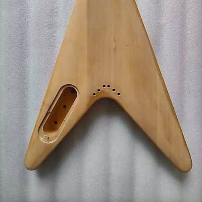 Basswood Guitar Flying V Style Body image 2