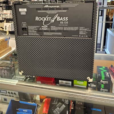 Ampeg RB-108 Rocket Bass 30-Watt 1x8" Bass Combo 2021 - Present - Blue Check image 3