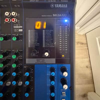 Yamaha MG16XU 16 Channel Analog Mixer 2016 - Present - Black image 9