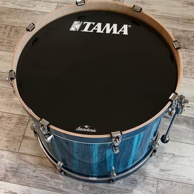 Tama Starclassic Performer MBSB22DM 22x16 Bass Drum w/ Mount - Sky Blue Aurora image 1