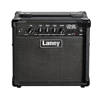 Laney LX15 Guitar Combo Amplifier (15 Watts 2x5"), Black image 1