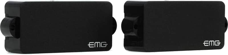 EMG P Active Precision Bass Pickup Set - BLACK image 1
