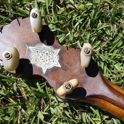 Vintage 1923 Vega Style X No. 9 Tenor Banjo w/ Original Hardshell Case - a Century Old - WOW! image 14