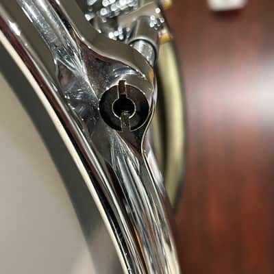 Lang/Gladstone 7x14" Solid Maple Black Snare Drum image 5