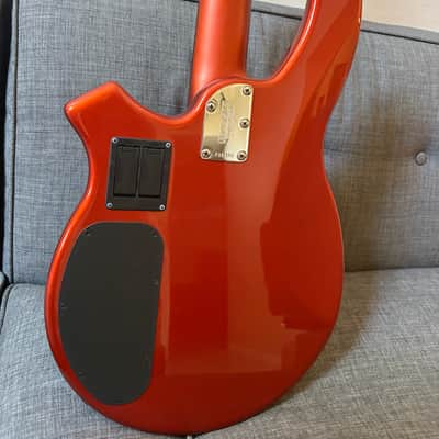 Ernie Ball Music Man Bass Guitar Bongo 4 serial F18900 Dual Humbucker "HH" configuration) circa 2004–2005 - Lava Pearl image 8