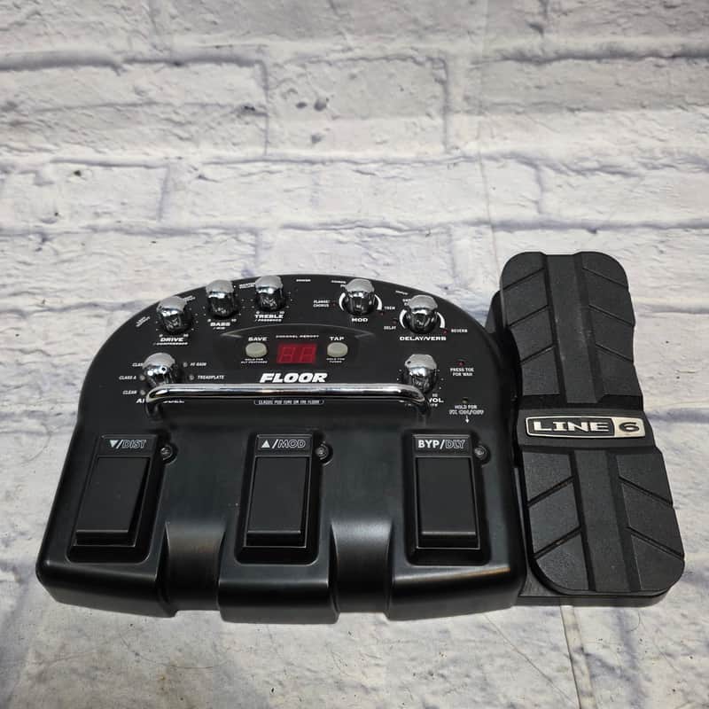 Line 6 Floor Pod Effects Pedal - no power supply image 1