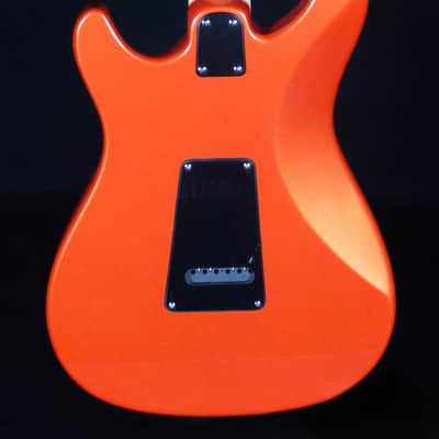 PRS SE NF3 Electric Guitar, Metallic Orange image 3
