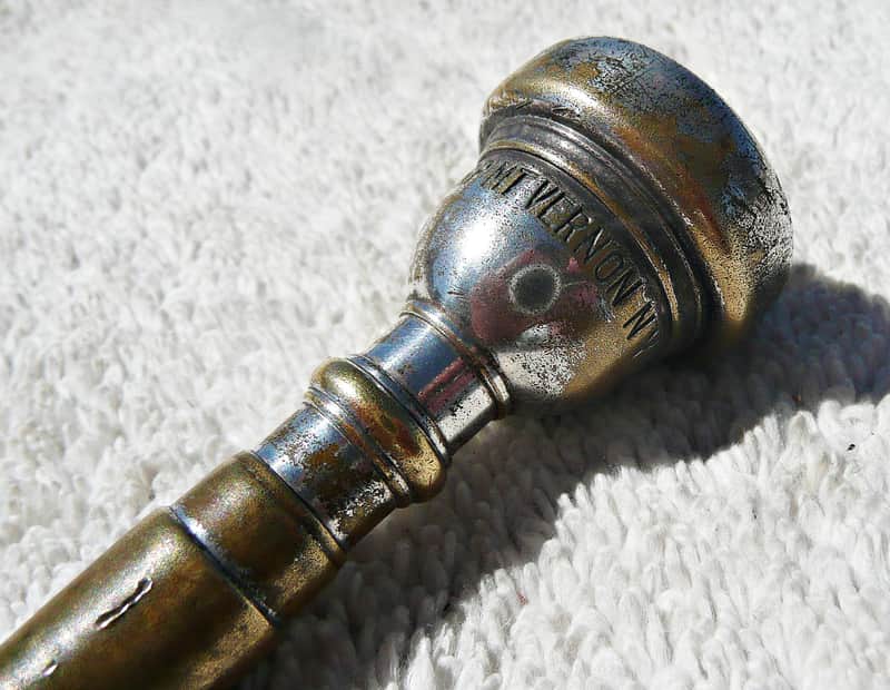 Vintage Bach Mt Vernon 7C Trumpet Mouthpiece - Made in USA - 40's / 50's Era (?) - PV MUSIC Band Shop inspected, Cleaned Tested and Disinfected - Good Cosmetic Condition - Plays and Sounds Great ! image 1