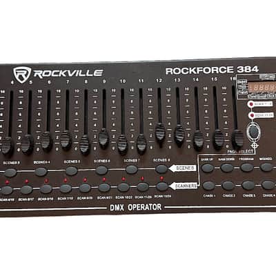 Rockville Rockforce 384 DMX Lighting Controller (Used) image 1