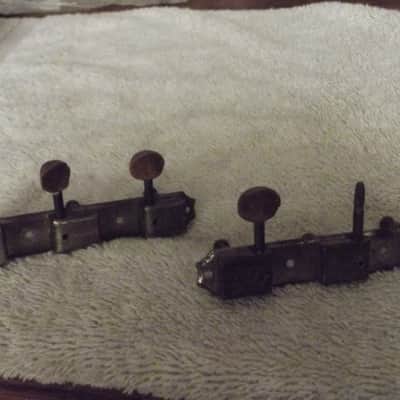 Vintage Kluson Deluxe Guitar Tuners Old Single Line Deluxe's W/ Gear Box image 6