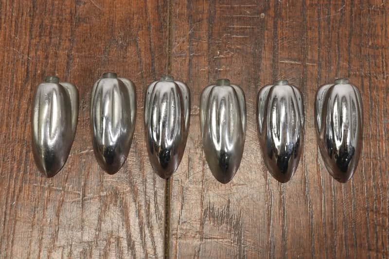 Unbranded Chrome Tom Drum Lugs 6pk #8 image 1