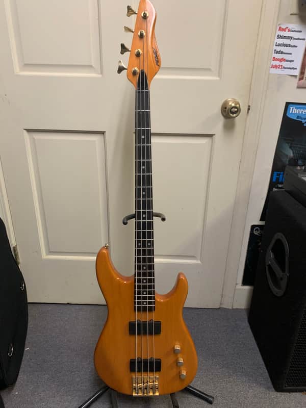 Peavey Palaedium 1990 Jeff Berlin model bass w/ gig bag image 1