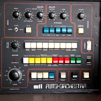 MTI Auto Orchestra Vintage Drum Machine with Synth Bass and Strings! image 1
