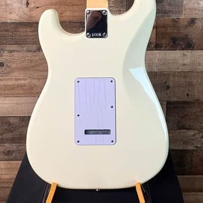 Fender Standard Stratocaster, Olympic White, Free Ship,974 image 10