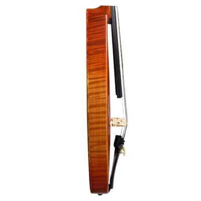 Craft baroque style hand made violin 4/4,flamed maple back,sweet sound image 4