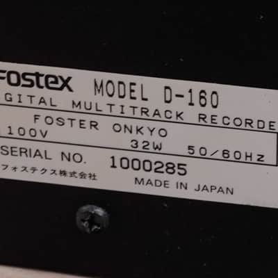 Fostex D-160 Professional 16 Channel Digital Multitrack HDD Recorder Gray Made in Japan 100V image 10