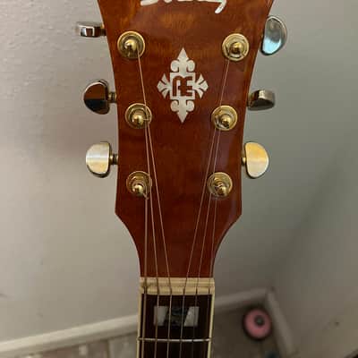 Ibanez AEF37ESSG12001 2008 - Sunset Gold image 7