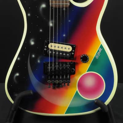 Vintage Kramer 1985 Baretta Guitar Art Graphic Super Rare image 1