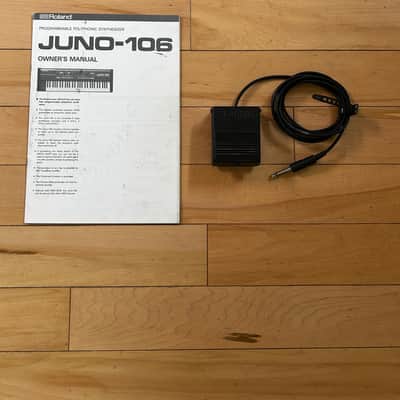Roland Juno-106 61-Key Programmable Polyphonic Synthesizer 1984 - 1985 - Black image 9