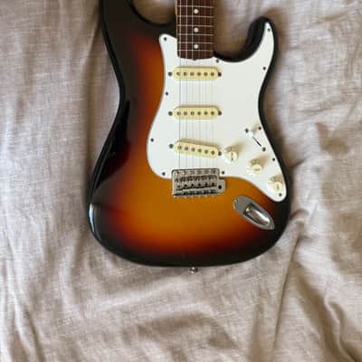 Squier Silver Series Stratocaster 1993 Sunburst MIJ Japan FujiGen image 1