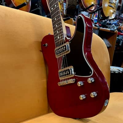 Fender Tele-Sonic Crimson Red Transparent USA image 11