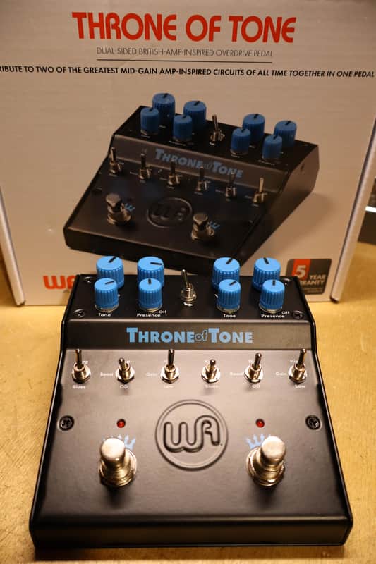 Warm Audio Throne Of Tone  BLUESBREAKER  OVERDRIVE KING OF TONE KOT image 1