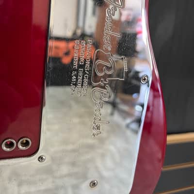 Fender Nashville B-Bender Telecaster 1998 - Candy Apple Red image 9
