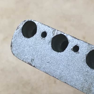 Vintage Fender Lefty Tremolo Fender Strat Block Natural Heavy Relic 56mm 2 3/16” image 16