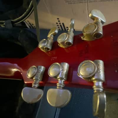Gibson Aged Relic 70th Anniversary Les Paul Translucent Cherry VOS image 14