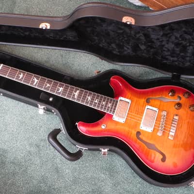PRS McCarty 594 Hollowbody 2 Dark Cherry Burst 2021 - Dark Cherry Burst image 4