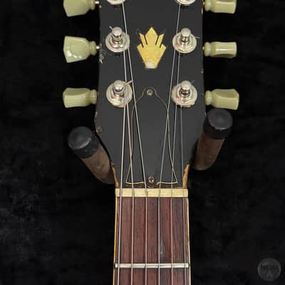 Gibson ES 335 TDC from 1968-69 in cherry red with original case image 5