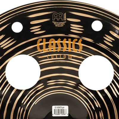 MEINL CC-18DASTK Classics Custom Dark Trash Stack 18 Zoll Becken image 10