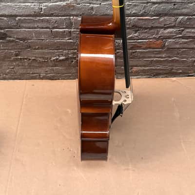 Etude 1/2 Size Student Cello Outfit w/ Gig Bag & Fine Tuners - Good Condition image 11
