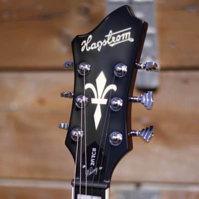 Hagstrom Super Viking - Transparent Brown York Signature image 7