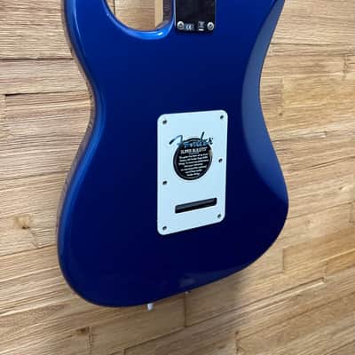 Fender Standard Stratocaster Guitar 2006-MIM- Electron Blue- 8lbs 2oz w/gig bag image 15