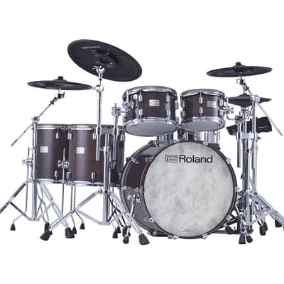 Roland VAD716 V-Drums Acoustic Designed Electronic Drum Kit - Gloss Ebony image 1