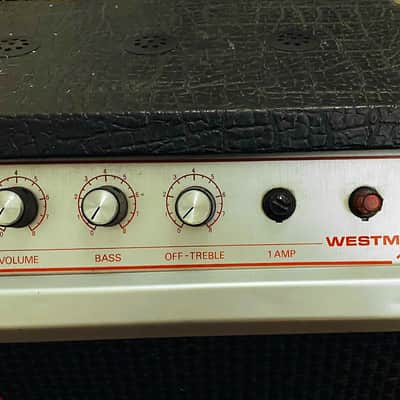 1973 WEM Watkins Westminster 15watt valve combo original vintage guitar amplifier with original Mullard valves image 5