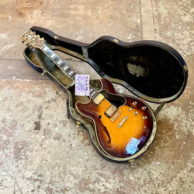 Yamaha  SA-2000 c 1980 - Sunburst original vintage MIJ Japan es-335 image 1