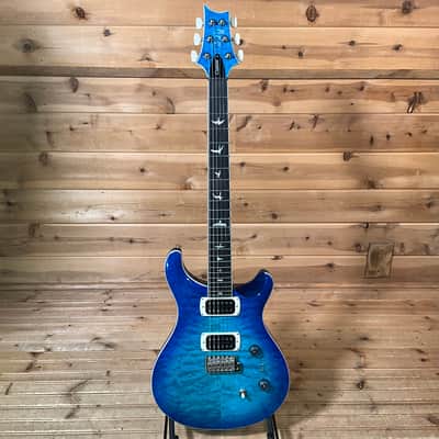 PRS SE Custom 24-08 Quilt Package Electric Guitar - Lake Blue image 2