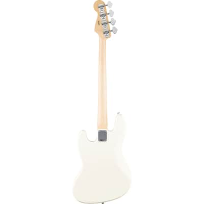 Fender Standard Jazz Bass LRL Olympic White image 2