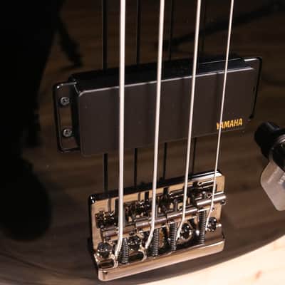 Yamaha TRB1004J 4-String Electric Bass, Gloss Black | Reverb