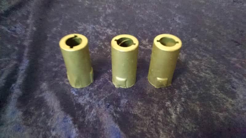 Crate BV-120HR Red Voodoo Amplifier Tube Cover sleeves X3 image 1