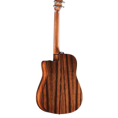 Alvarez Artist Elite Dreadnought Sitka/Macassar Ebony w/Bevel Edge Armrest, Cutaway - ADE90CEAR image 5