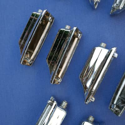 Rogers Beavertail Lugs Lot of 12 Bassdrum 70s image 13