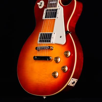 Epiphone Les Paul Standard 50s Figured Top, Washed Cherry Sunburst (Premium Gig Bag Included) image 2