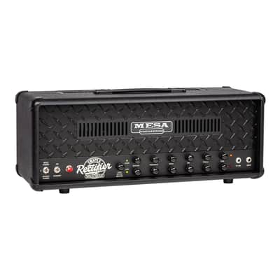 Mesa Boogie Limited Edition 90's Triple Rectifier  - Black Bronco / Black Grille image 4