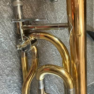 Yamaha YSL-682G trigger Trombone, Large bore. Made in Japan image 10